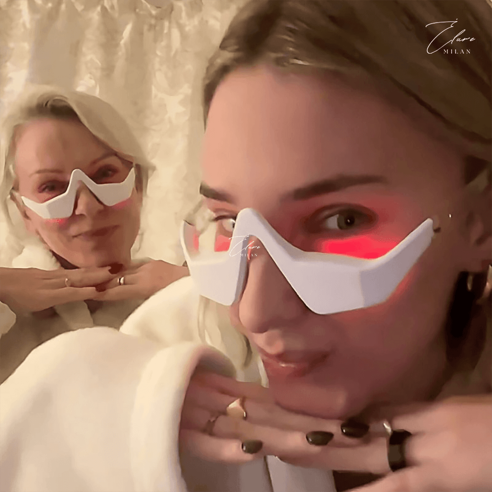 LumiPur™ Occhiali Terapia a Luce Rossa per il Contorno Occhi